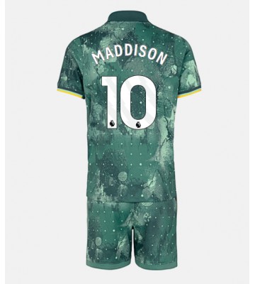 Tottenham Hotspur James Maddison #10 Tercera Equipación Niños 2024-25 Manga Corta (+ Pantalones cortos)